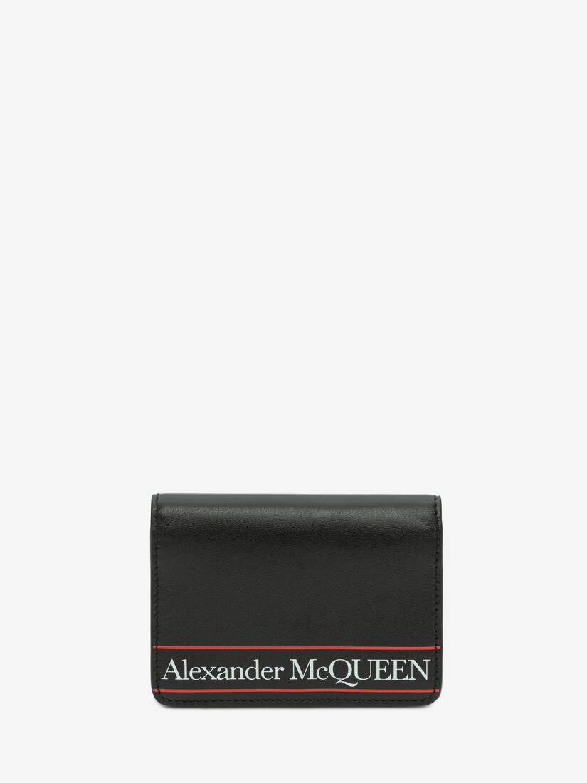 Tarjetahabientes Alexander McQueen Business Hombre - Negros/Rojos - Mexico 498-SPOHMV